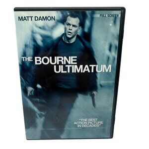 The Bourne Ultimatum DVD Movie PG-13 Universal 2007